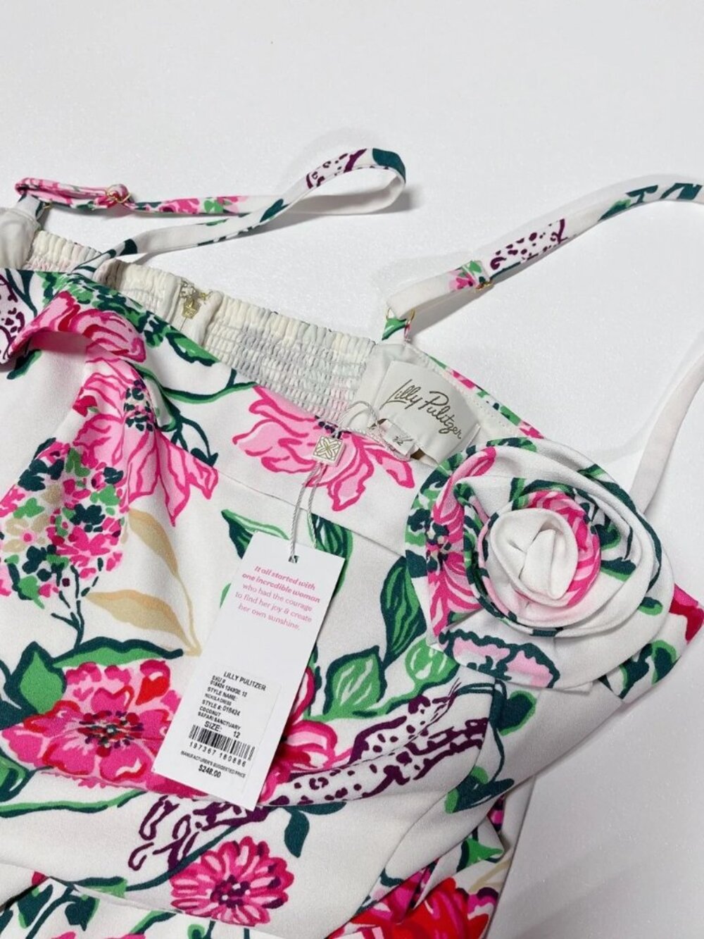 LILLY PULITZER NICKOLA Coconut Safari Sanctuary Dress - Picture 6 of 9